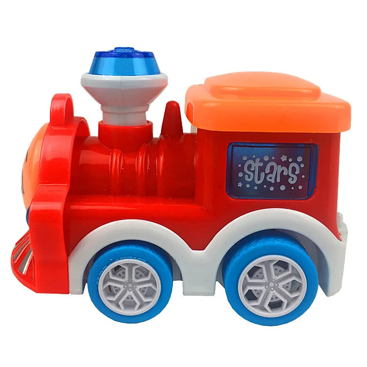 

1PCS Inertial Train Toy Cake Decoration Ornament Children's Locomotive Cartoon Toys little trains boy train gift