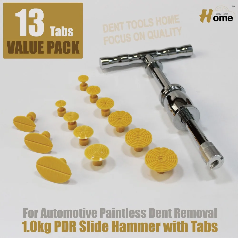 6pc Slide Hammer Tool Puller Metal Car Paintless Dent Hail Lifter Removal Repair 6pc Slide Hammer Tool Puller Metal Car Paintless Dent Hail Lifter Removal Repair