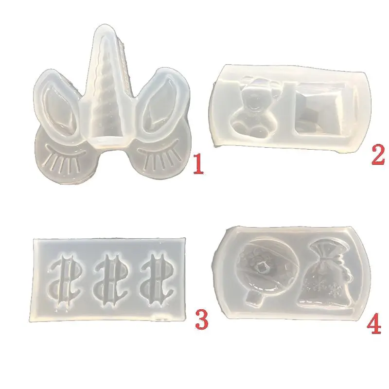 

Resin Mini Pendant DIY Silicone Molds Resin Casing Craft Jewelry Making Tools T4MD