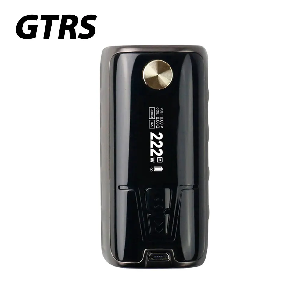 

222W Original GTRS P222 TC Box MOD with Unique Taste Mode (Norm/Soft/Hard/User) 222W Max Power No 18650 Battery Ecig Vape TC Mod