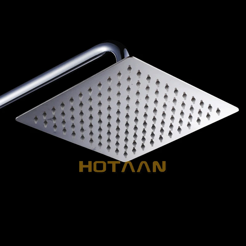 Square Stainless Steel Showerhead Faucet shower head shower nozzle
