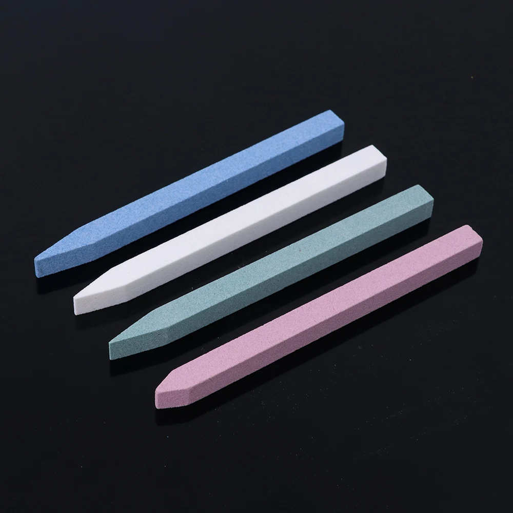 

5pcs Nail Files Cuticle Remover Pen Scrub Quartz Stone Trimmer Buffer Dead Skin Nail Pusher Pedicure Care Tools Manicure TR1000