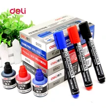 Deli sketch marker pen set logistics Supplies mark Alcohol Marker pen permanent pen cartoon graffiti markers