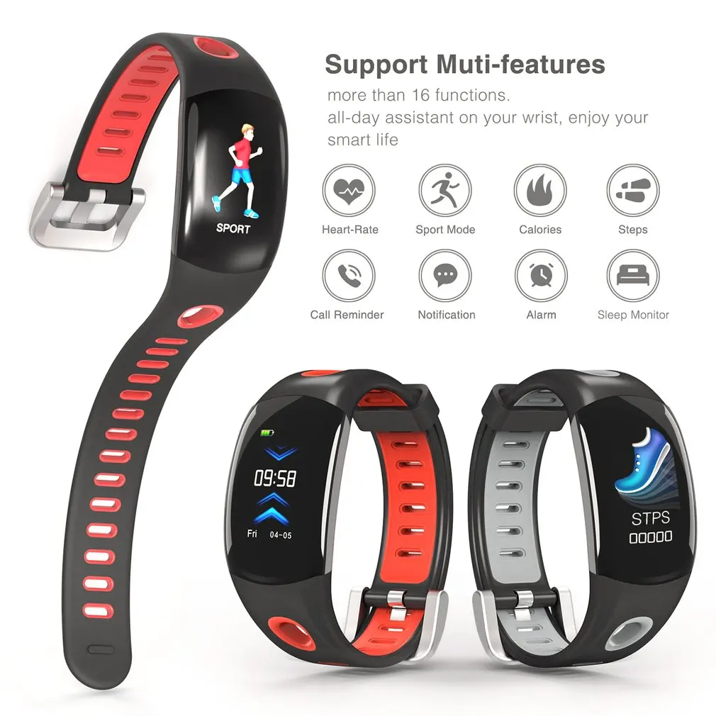 

DM11 Bluetooth Smart Watch Fitness Tracker Bracelet LCD Screen IP68 Waterproof Smart Wristband for IOS Android watch men reloj