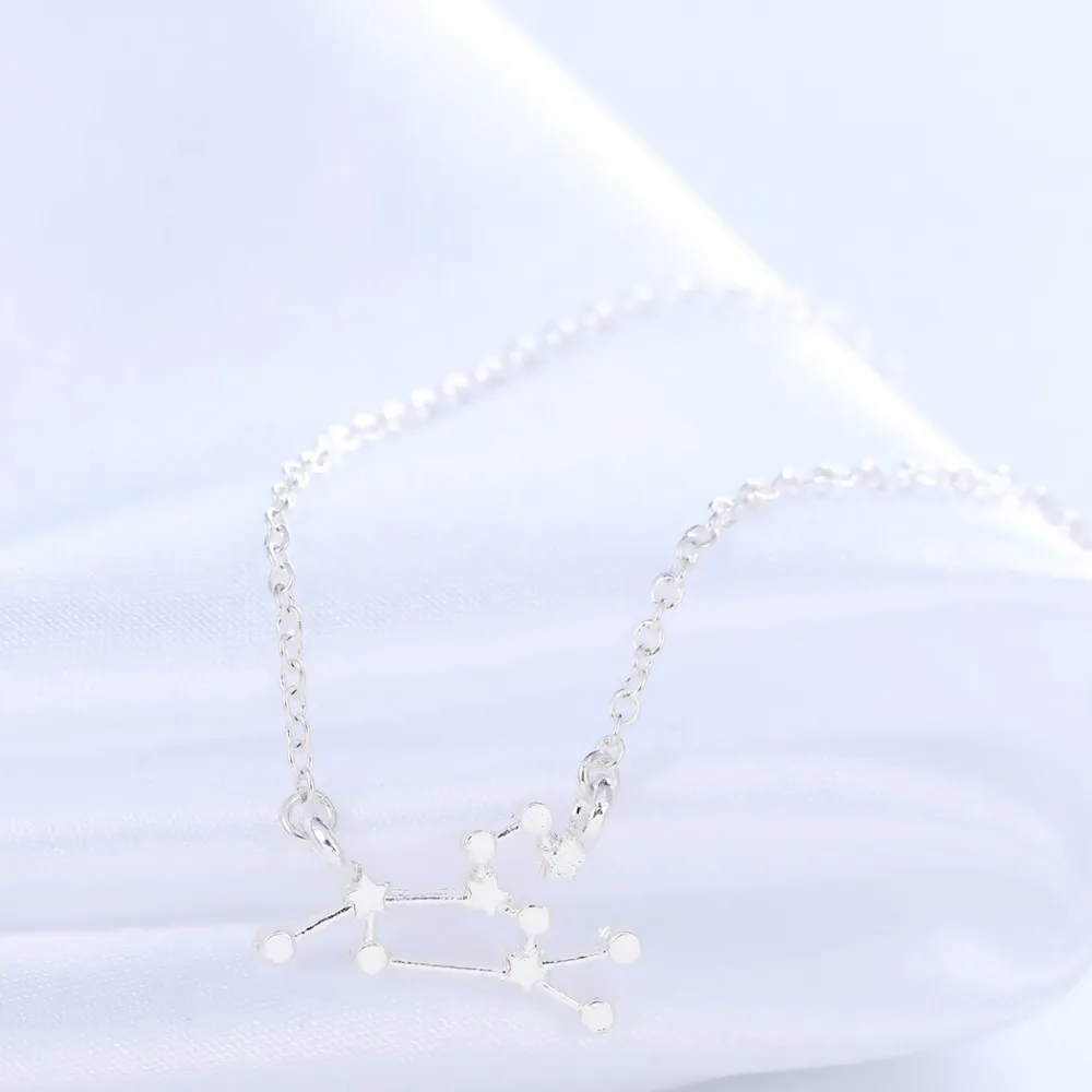 Ожерелье женское с созвездиями зодиака на свадьбу|birthday gift|zodiac signgifts for women |