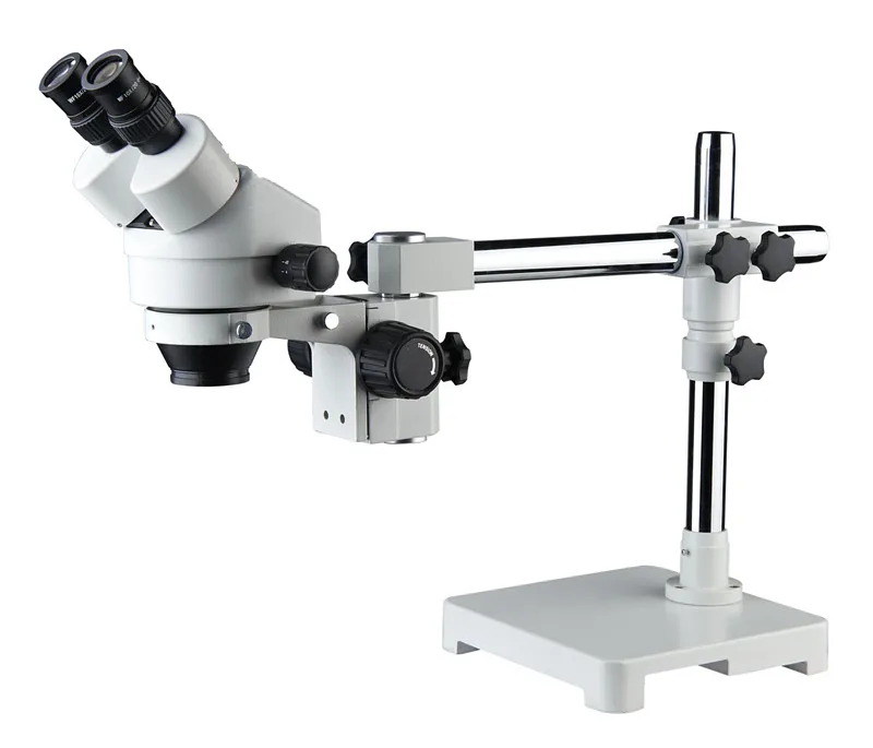 SZM7045 STL1 Binocular ZOOM 16.4 7X 45X Stereo Microscope for PCB