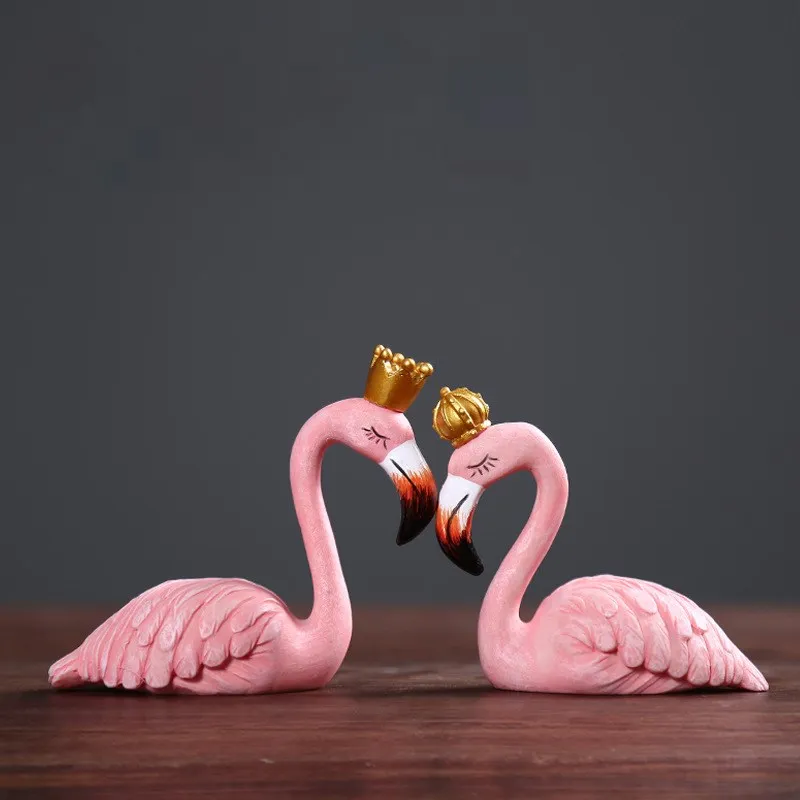 

Flamingo Decoration For Living Room Romatic Wedding Party Ornament Accessories Birthday Party Supplies Kids Valentines Gift
