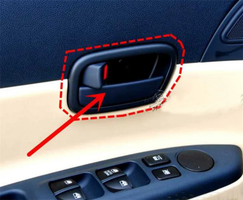 Ручка дверная OE 836201E000 для Hyundai Accent 2006 2007 2008 2009 2010 2011 2012|Комнатные дверные ручки| |