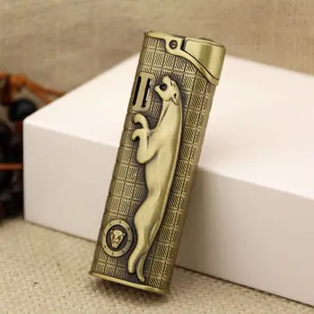 

Metal lighter, Emery wheel gas lighter. Men's gift Household Merchandises,Lighters & Smoking Accessories.