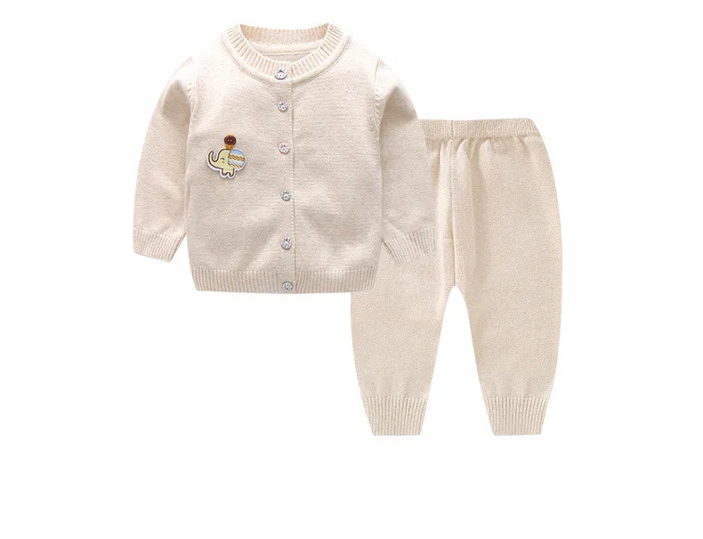 High Quality Baby Girls Cardigan Girl Elephant Sweaters Sets baby boys knitted suits Children Baby Girl Winter Clothes 2018 (11)