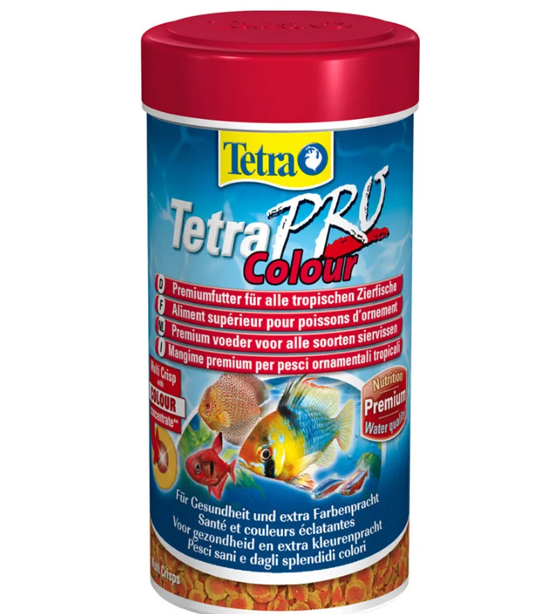 Tetra Pro четкие Цвет энергии водоросли Еда для всех декоративных рыб Корм для аквариумных рыбок подачи - Цвет: Color