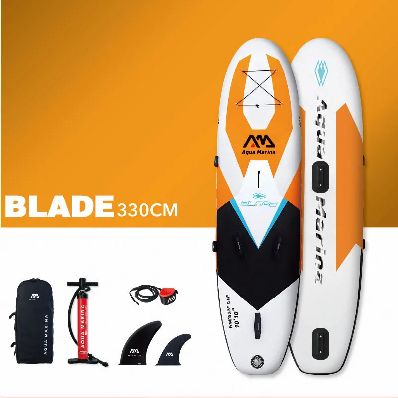 

AQUA MARINA 2019 New BLADE Inflatable Board SUP Sailboard Stand Up Paddle Boards Windsurfing Board Surfing Board Surfing Stroke