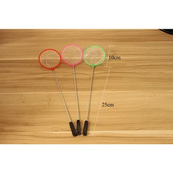 

Free Shipping 50pcs Coarse Mesh Mix Colors Middle Size Round Small Pore Fishing Net for Aquarium Small Fish, Shrimp and Insects