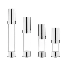 Дорожная безвоздушная бутылка насос Пустой Спрей косметический вакуумный лосьон бутылки 10-30 мл