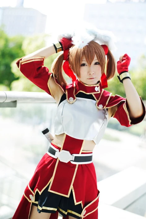 Косплей костюм меч арт онлайн кайтсит сирика из силикона|cosplay costume|silica cosplaycostume