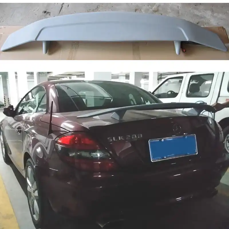 メルセデスr171 R172 Absプラスチック塗装リアスポイラーウイングベンツslkクラス06 13 Slk0 Slk280 Slk300 Slk350 Spoilers Wings Aliexpress