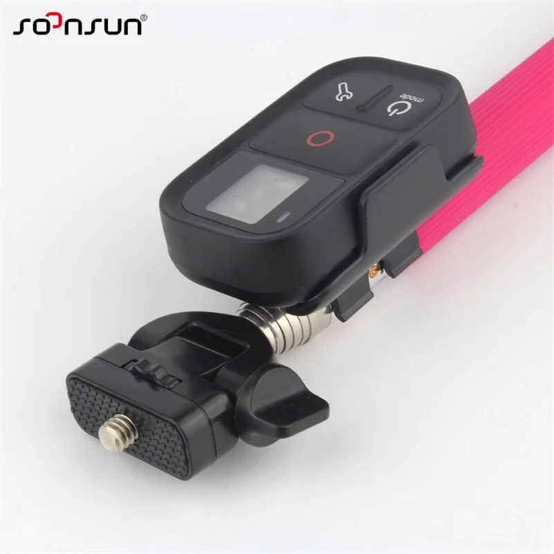 Пластиковый держатель адаптер SOONSUN для GoPro Hero 4 3 + 2|for gopro|monopod polepole stick |