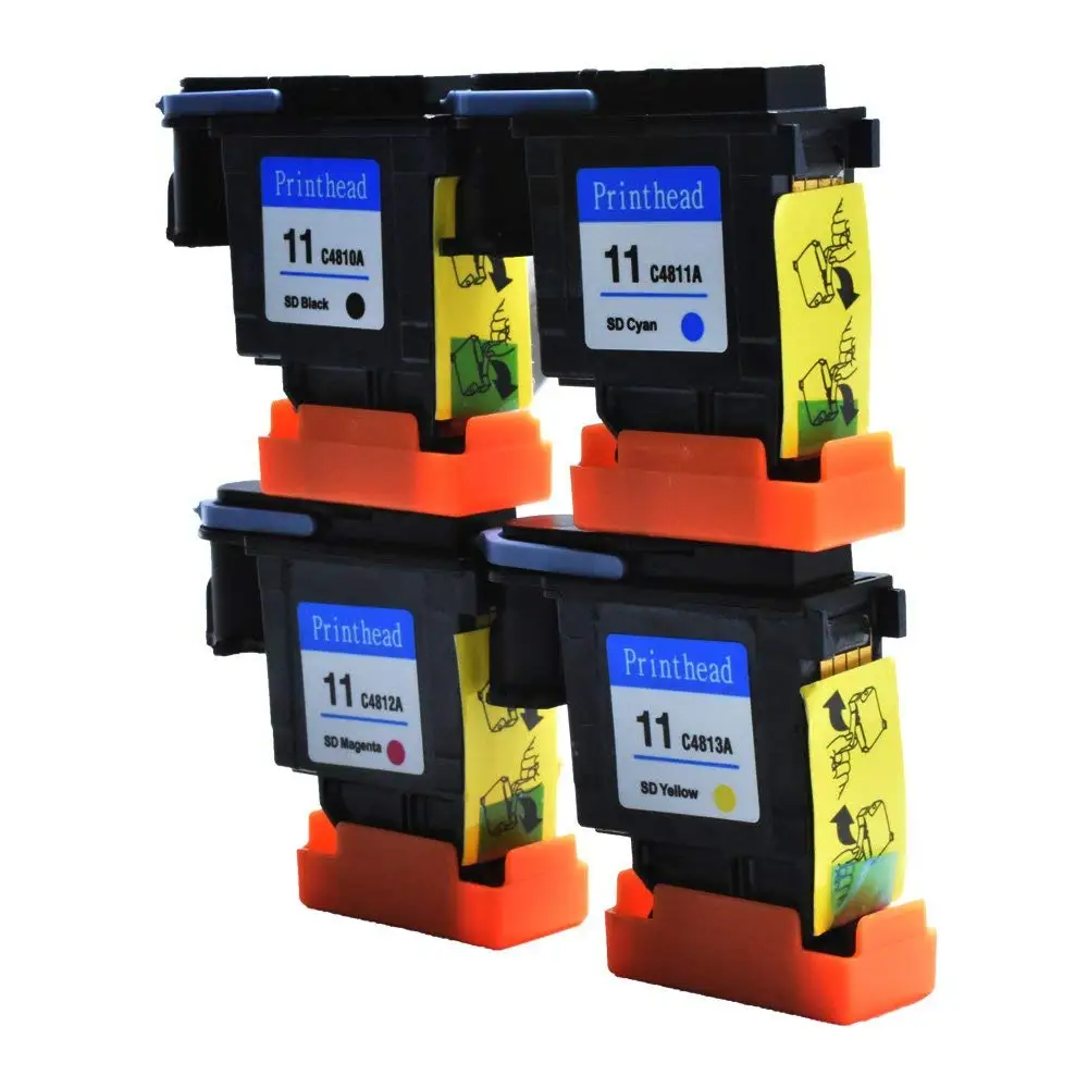 

Printhead 11 C4810A C4811A C4812A C4813A Compatible with HP Inkjet 2200 2800 HP Designjet 100 120 500 800 Color Inkjet cp1170