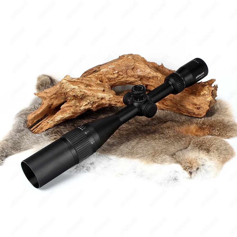Ohhunt 4.5-18x44 AOIR Hunting Riflescope Red Green Blue Illumination Reticle Tactical Optics Optical Sight Target Rifle Scope (18)