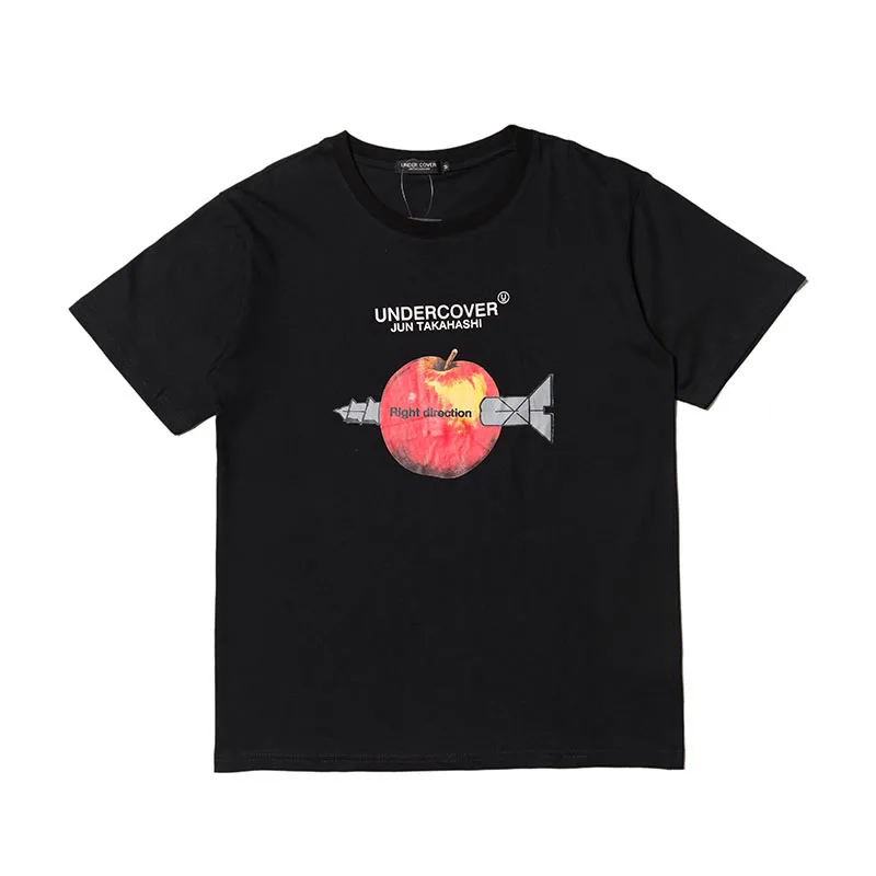 Новинка, летние футболки под прикрытием, модные японские 1:1, высокое качество, футболка под прикрытием, хип-хоп, повседневные парные футболки для влюбленных