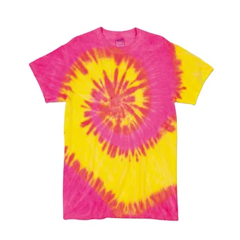 

Tie Dyed Paisley T shirt Men and Women and Kids multi color family clothing US size S-XXL