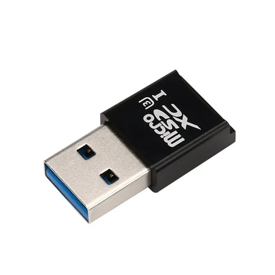 Высокоскоростной мини USB 2,0 Micro SD TF T-flash считыватель карт памяти адаптер l0718 #2