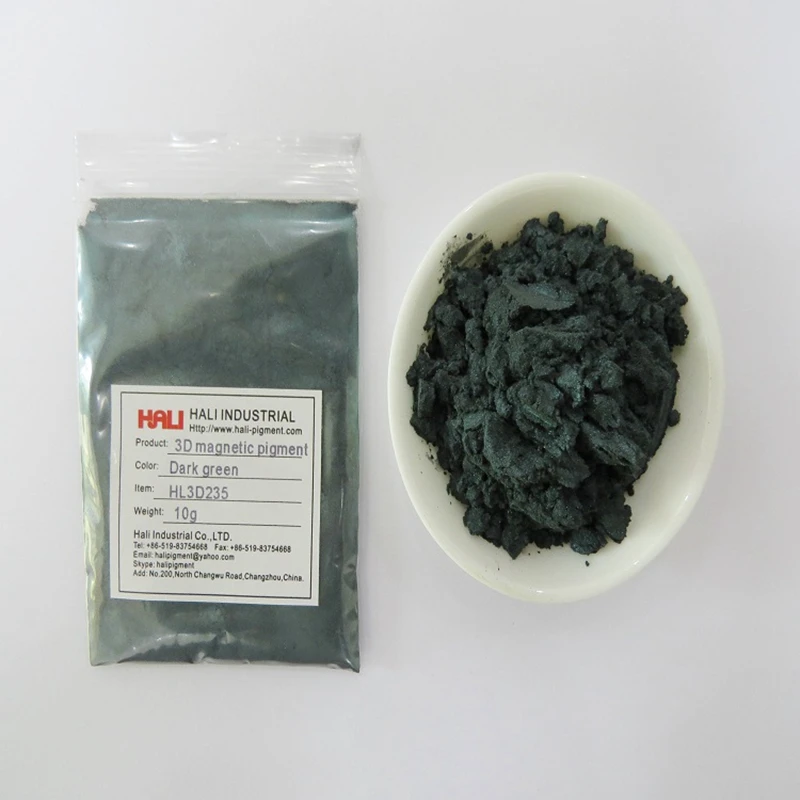 3D magnetic pigment stereoscopic pigment three-dimensional 3D powder item:HL3D225 color:blue 1 lot=10gram