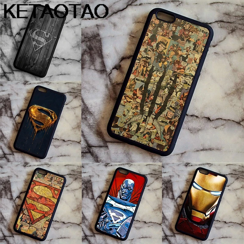 KETAOTAO Прохладный или Супермен логотип телефон чехлы для Samsung S3 4 5 6 7 8 9 Note Чехол
