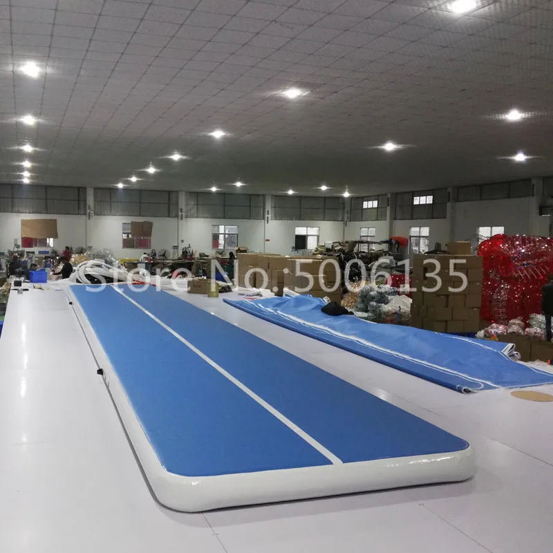 Air Track 10/20FT Inflatable Airtrack Tumbling Floor Gymnastic Mat Home Training 