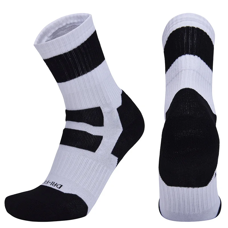 Fashion Men Women Cycling Socks Sports Skateboard Roller Skating Basketball Comfortable Cotton Towel Socks Sweat-absorbent Socks Fashion Men Women Cycling Socks Sports Skateboard Roller Skating Basketball Comfortable Cotton Towel Socks Sweat-absorbent Socks
