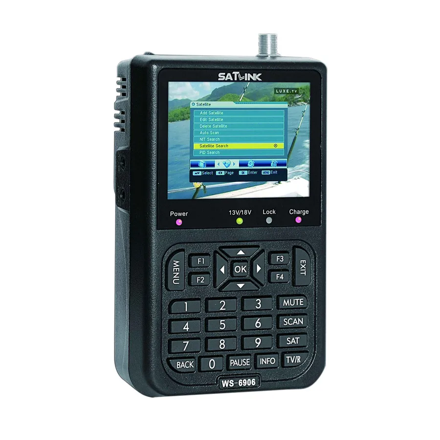 WS 6906 спутниковый finder 3 5 &quotDVB S цифровой ресивер fta измеритель ws Satlink|Спутниковое ТВ|