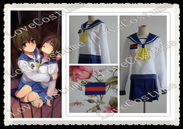 

Corpse Party Naomi Nakashima Cosplay Costume Tailor made
