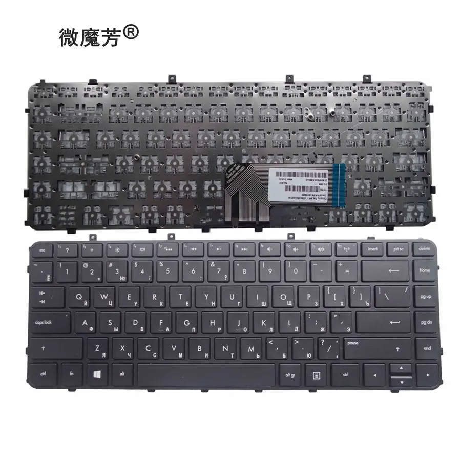  Russia keyboard FOR HP Envy 4 6 4-1000 4-1100 4-1200 6 6-1000 6-1100 6-1200 Envy 4-1030us 4-1130US 