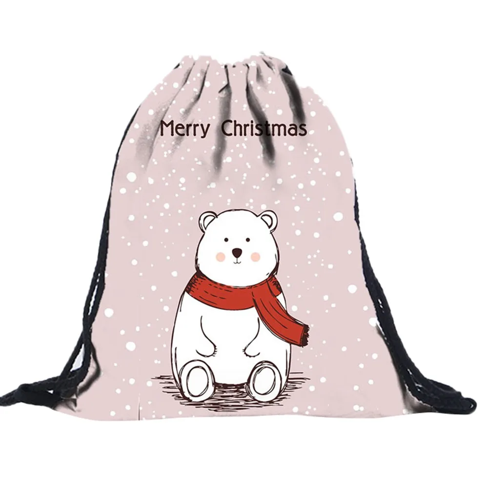 

Unisex 3D Digital Printing Draw Pocket Backpack Drawstring Bag Shoulder Bag