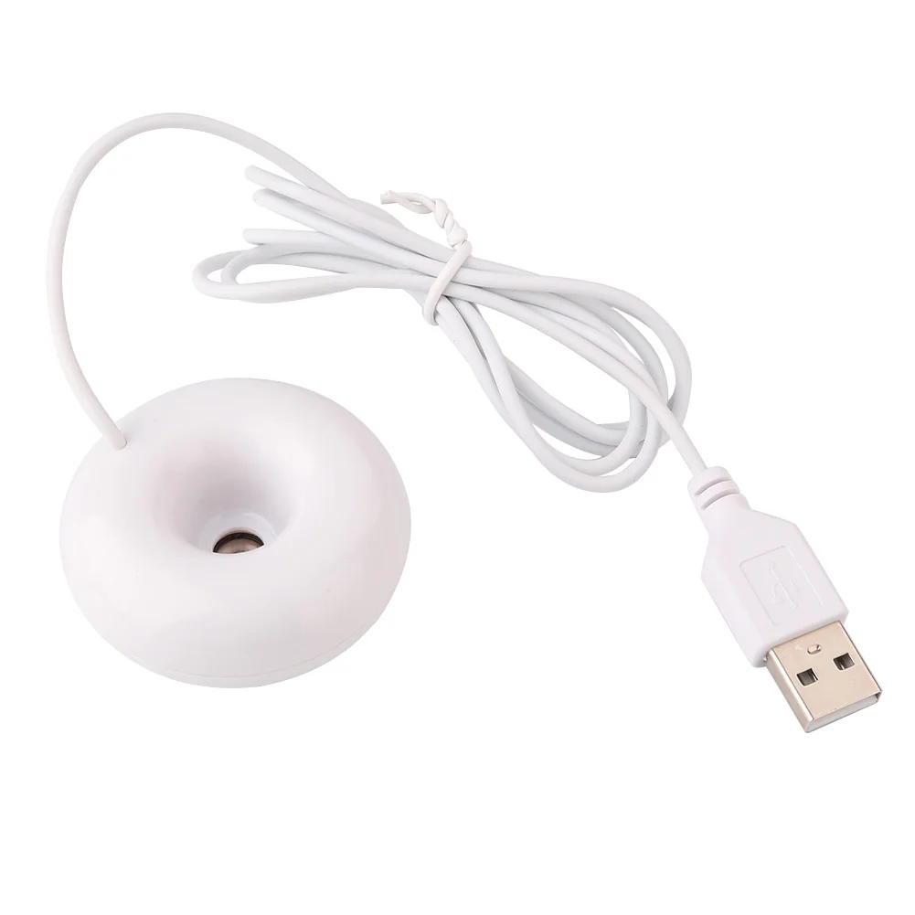 Мини Портативный пончики USB увлажнитель воздуха очиститель Арома диффузор пара
