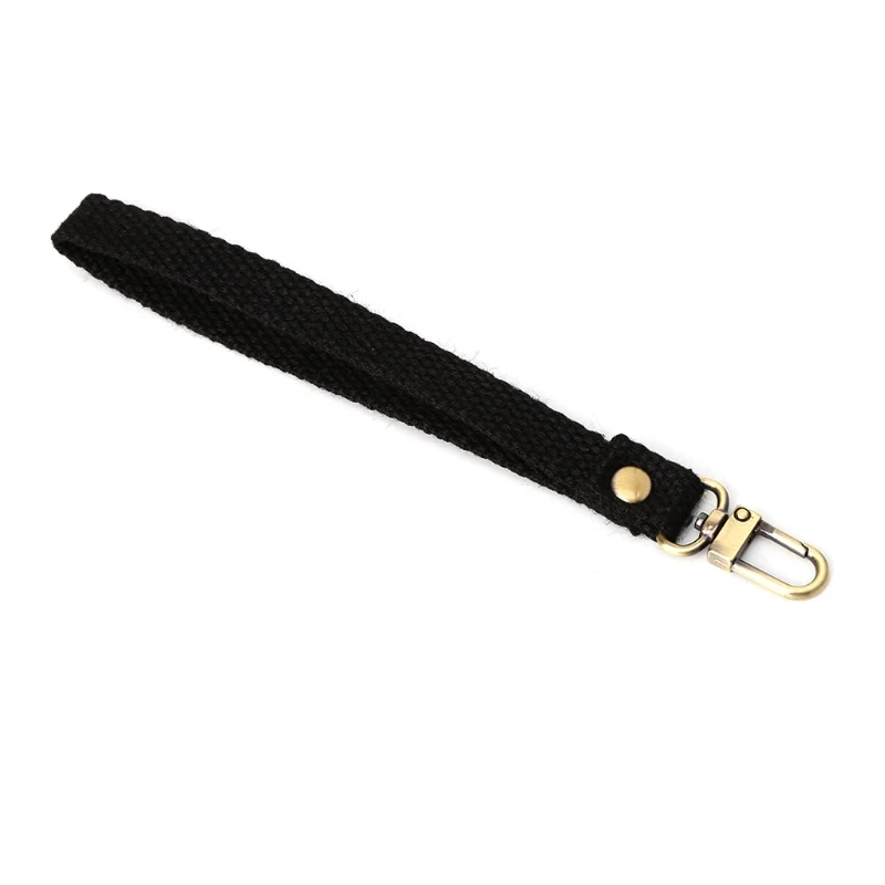 Замена искусственная кожа металлический ремешок ручка для сцепления браслет кошелек сумка - Цвет: BK
