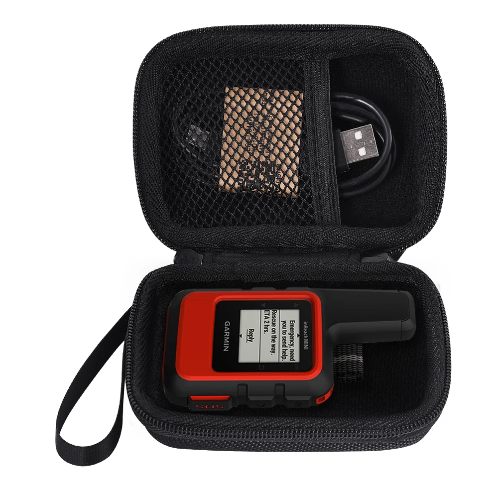 2021 Newest EVA Hard Portable Carrying Storage Box Protect Bag Case for Garmin inReach Mini | Электроника