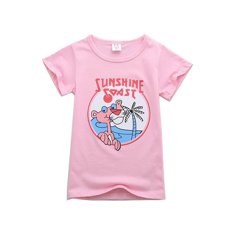 Новая стильная модная детская одежда с рисунком овечки для мальчиков, футболка, топ с короткими рукавами, Повседневная летняя одежда для малышей, на возраст 12 мес.-6 лет, camiseta