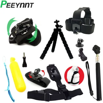 

Peeynnt for Gopro Accessories Set for Go pro hero 7 6 5 4 3 Tripods Kit Monopod Mounts for Xiaomi Yi 4K SJCAM SJ4000 EKEN H9 H9R