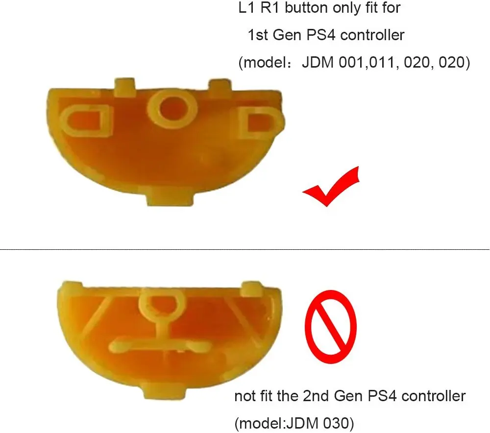 Full Metal Bullet Buttons for PS4 Controller-13