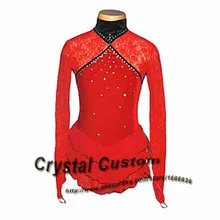 Лидер продаж лед фигурное катание Платья для женщин Мода бренд моде соревнования по фигурному катанию платье для Для женщин dr3077