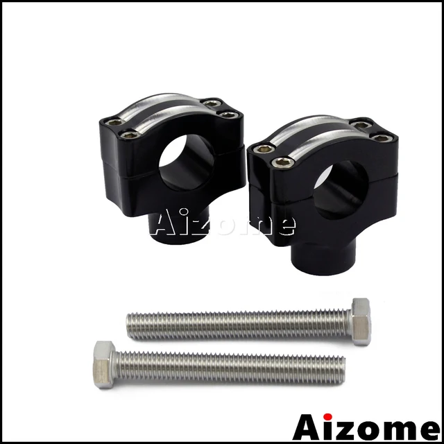 Black Motorcycle 1" Handlebar Low Riser Clamp Fit Harley Chopper Bobber Custom Black Motorcycle 1" Handlebar Low Riser Clamp Fit Harley Chopper Bobber Custom