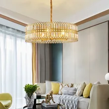 Скандинавские Хрустальные подвесные лампы для ресторана, спальни, подвесные светильники, роскошное домашнее декоративное освещение, подвесные светильники для гостиной