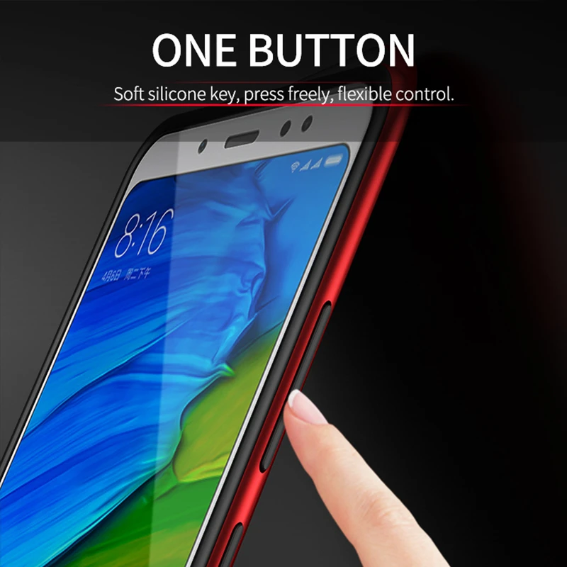 Чехол для Xiaomi Redmi Note 5 iPaky Global Ver силиконовый бампер из поликарбоната гибридный