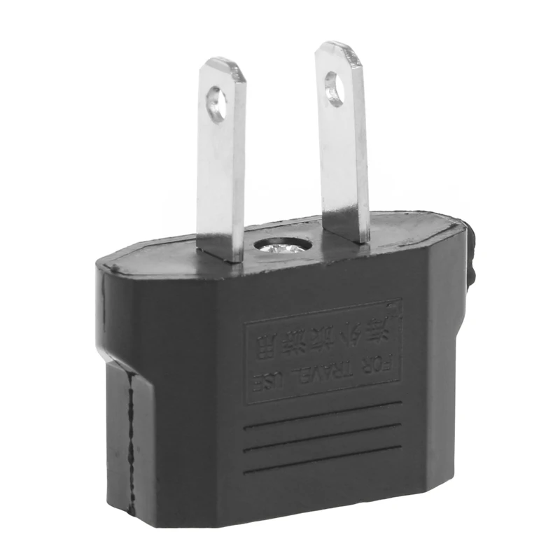 

US EU Europe To US USA Power Converter Travel Adapter Charger Wall Plug Home