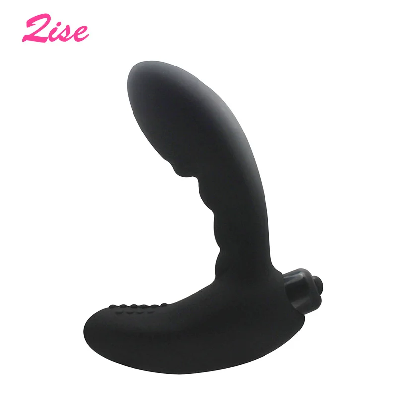 Qise Silicone Anal Vibrator Waterproof Vibrating Male Prostate Massager Butt Plug P-spot cockring Sex Toys Clitoris Stimulation |