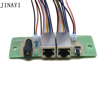

10pcs POE rj45 RJ45 Female Ceiling Wireless AP bridge Adapter Welding Cable Reset Key Connector