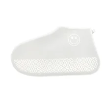 Эластичные практичные Водонепроницаемые силиконовые Бахилы для мужчин и женщин, непромокаемые Нескользящие аксессуары на толстой подошве для путешествий и улицы, 1 пара