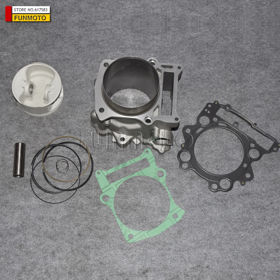

CYLINDER ASSY SET INCLUDE PISTON PISTON PIN PISTON RING GASKET FOR HISUN 700CC ATV ENGINE PARTS