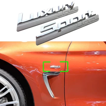 

Car Side Fender Sticker For BMW E90 E60 E46 E39 F30 F20 F10 F36 F34 E53 M3 GT 2/ 3/ 4 /5 /7 Series BMW Luxury Sport Line Sticker